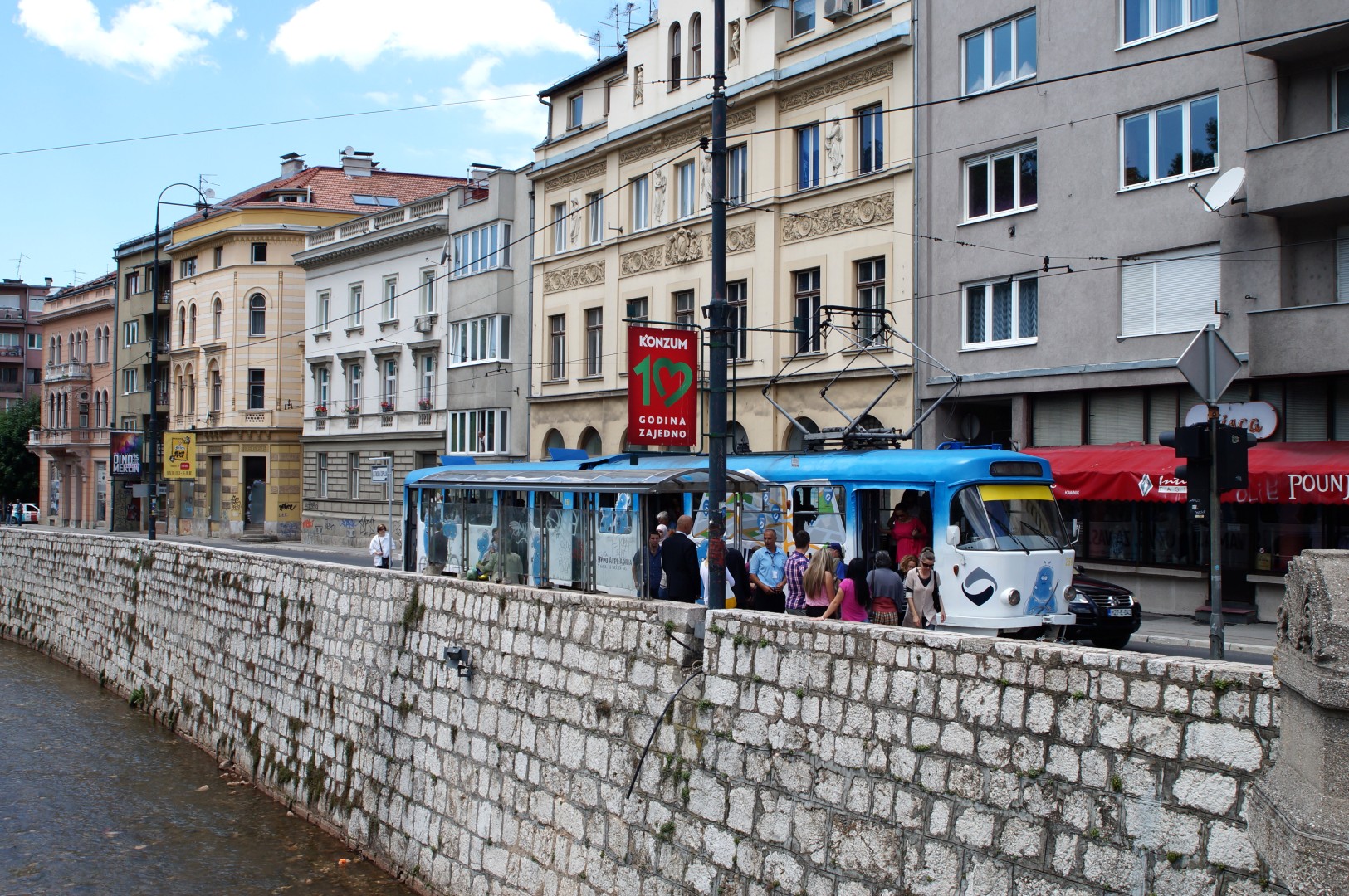 tramwaj w Sarajewie