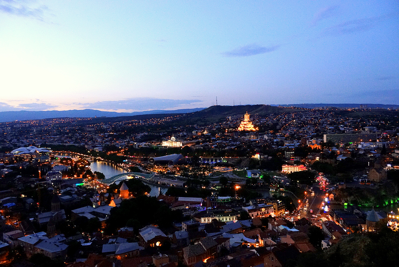 Wieczór nad Tbilisi