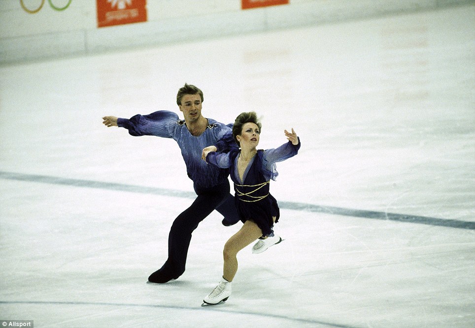  taniec bolero na olimpiadzie w Sarajewie w 1984 roku - Jayne Torvill i Christopher Dean