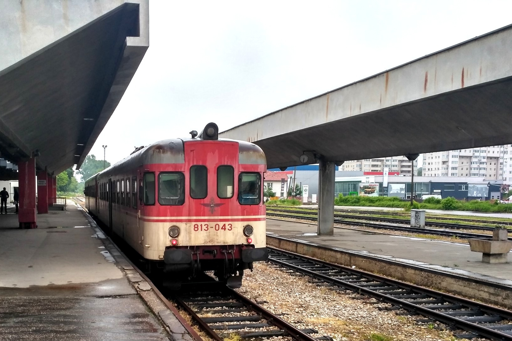 Pociąg kolei Republiki Serbskiej Bośni i Hercegowiny