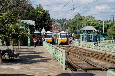 Pętla tramwajowa w Budapeszcie