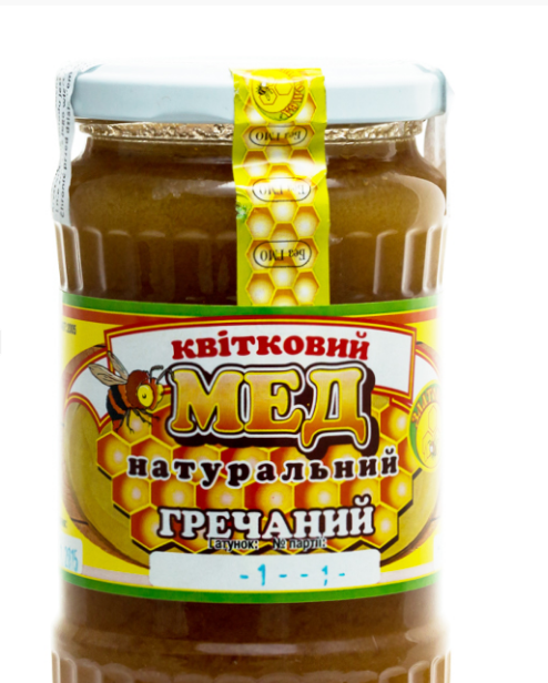 Ukraiński naturalny miód gryczany