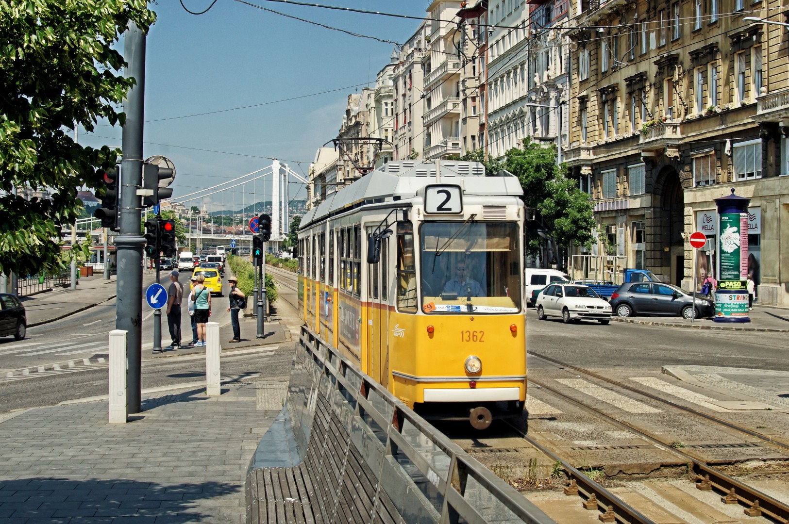 Tramwaj w Budapeszcie