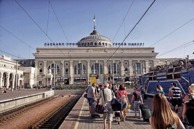 dworzec kolejowy w Odessie