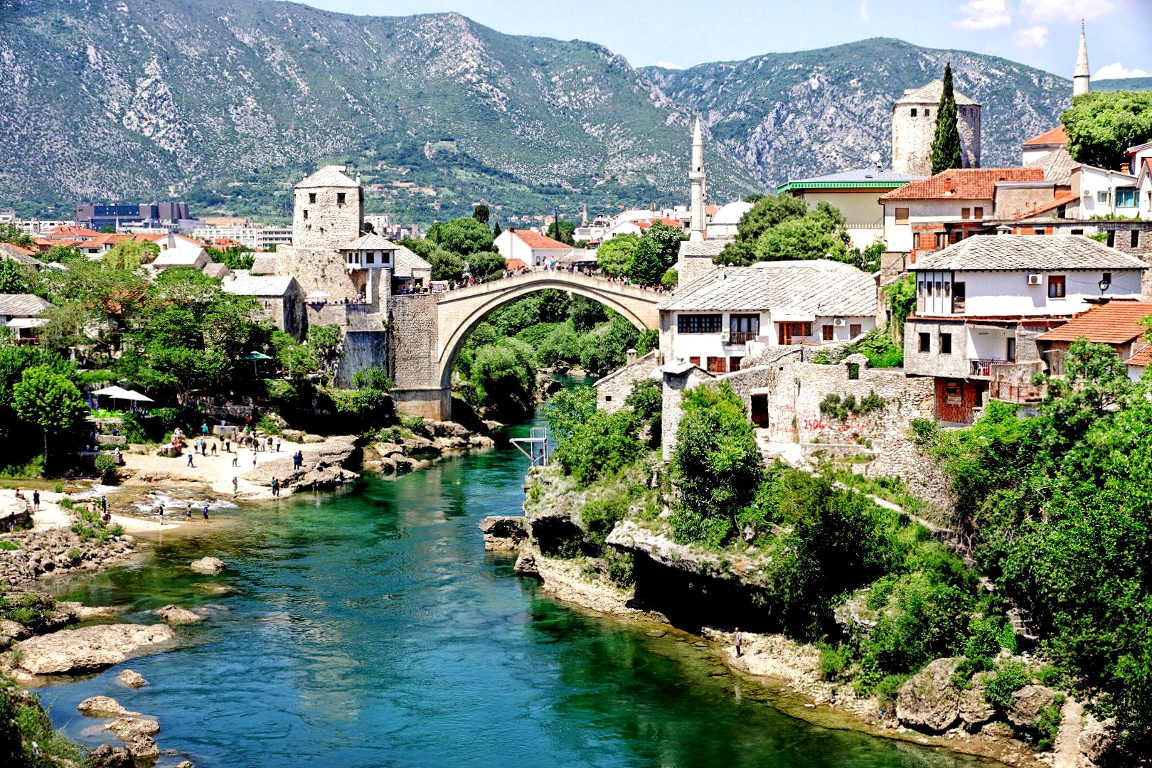 Bośnia i Hercegowina kusi orientalnmą egzotyką, niskimi cenami i takimi widokami