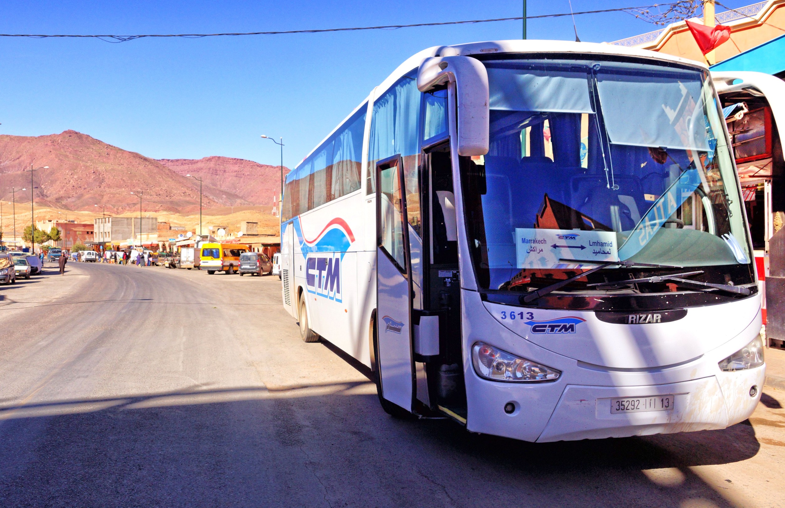 Autobusy w Maroku