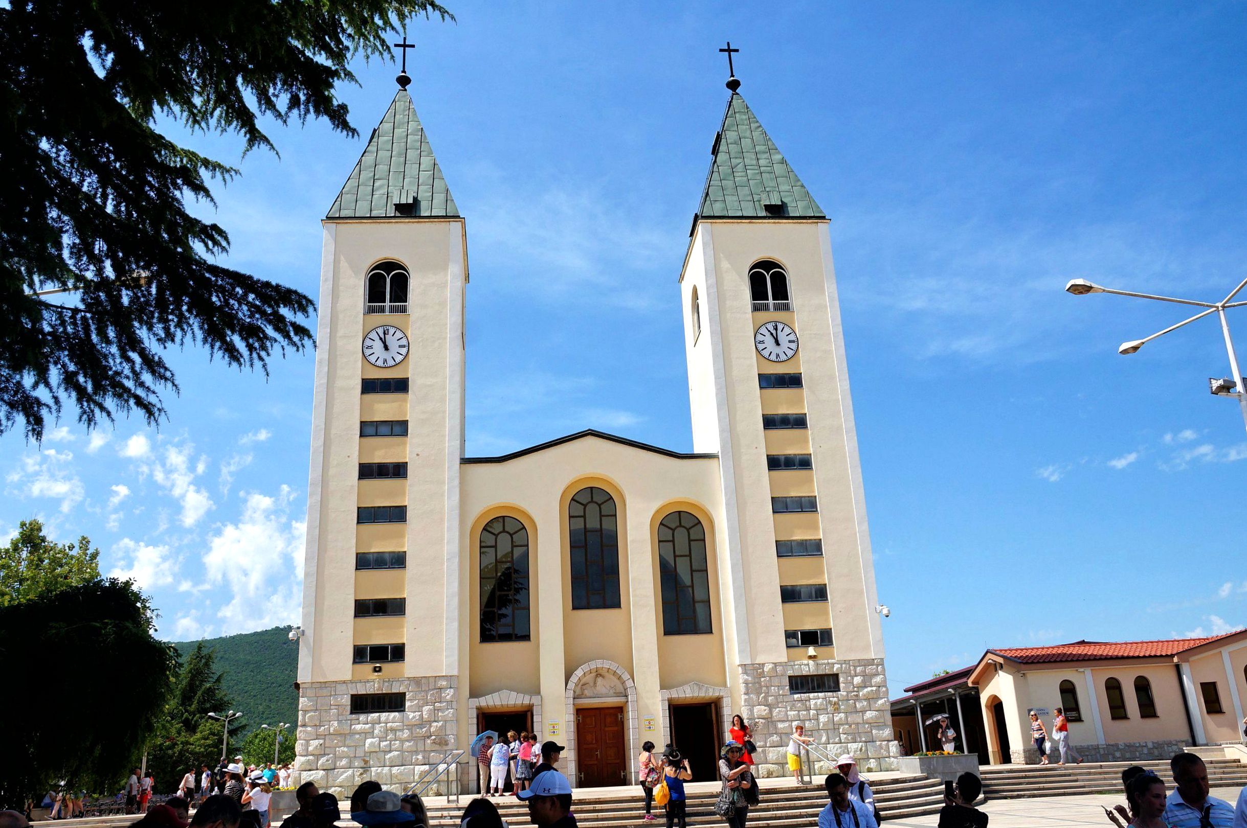 Kościół św. Jakuba w centrum Medjugorje