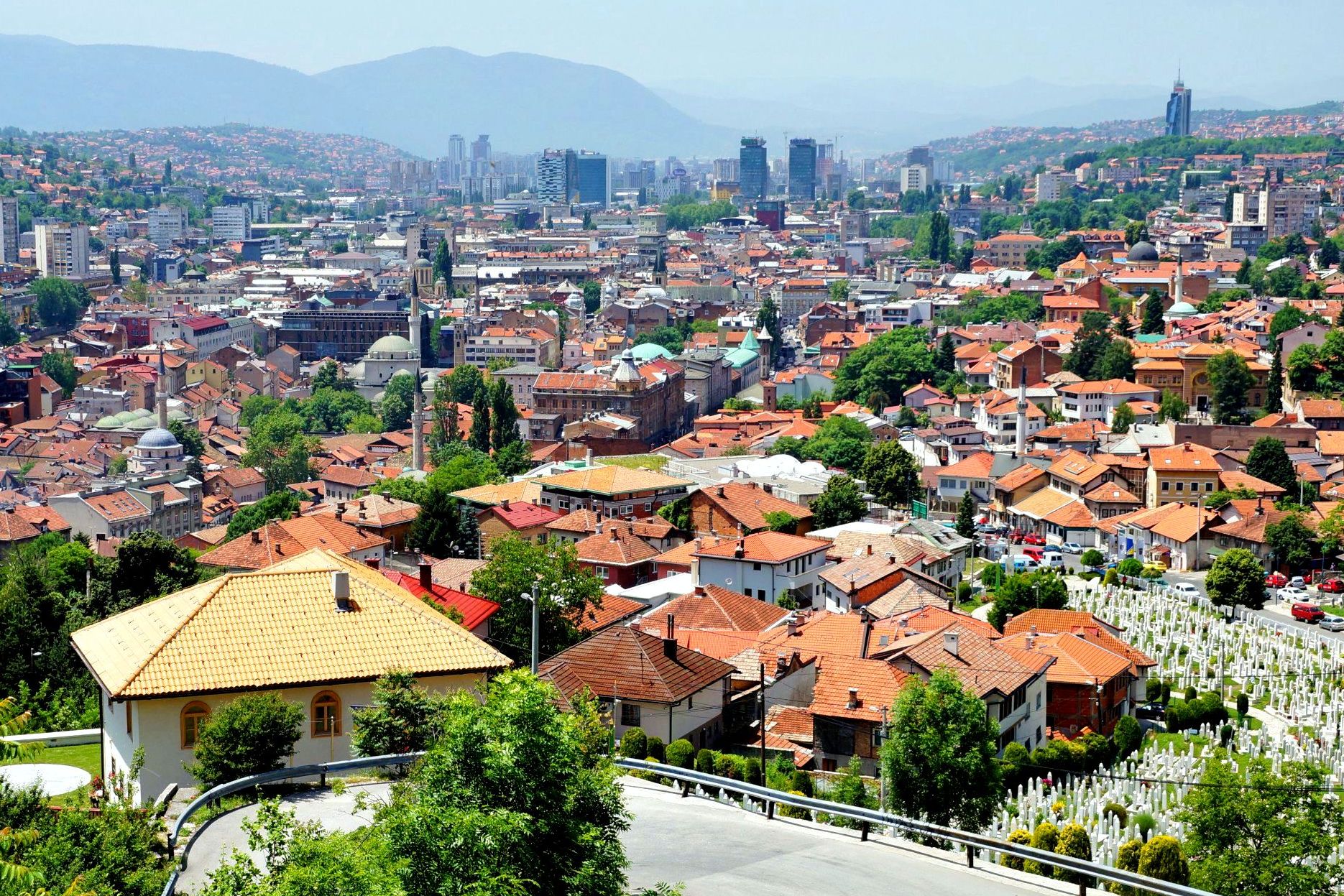 Sarajewo najpiękniej prezentuje się z góry