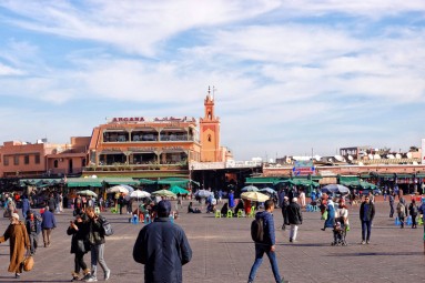 Plac Dżamaa el-Fna Marrakesz